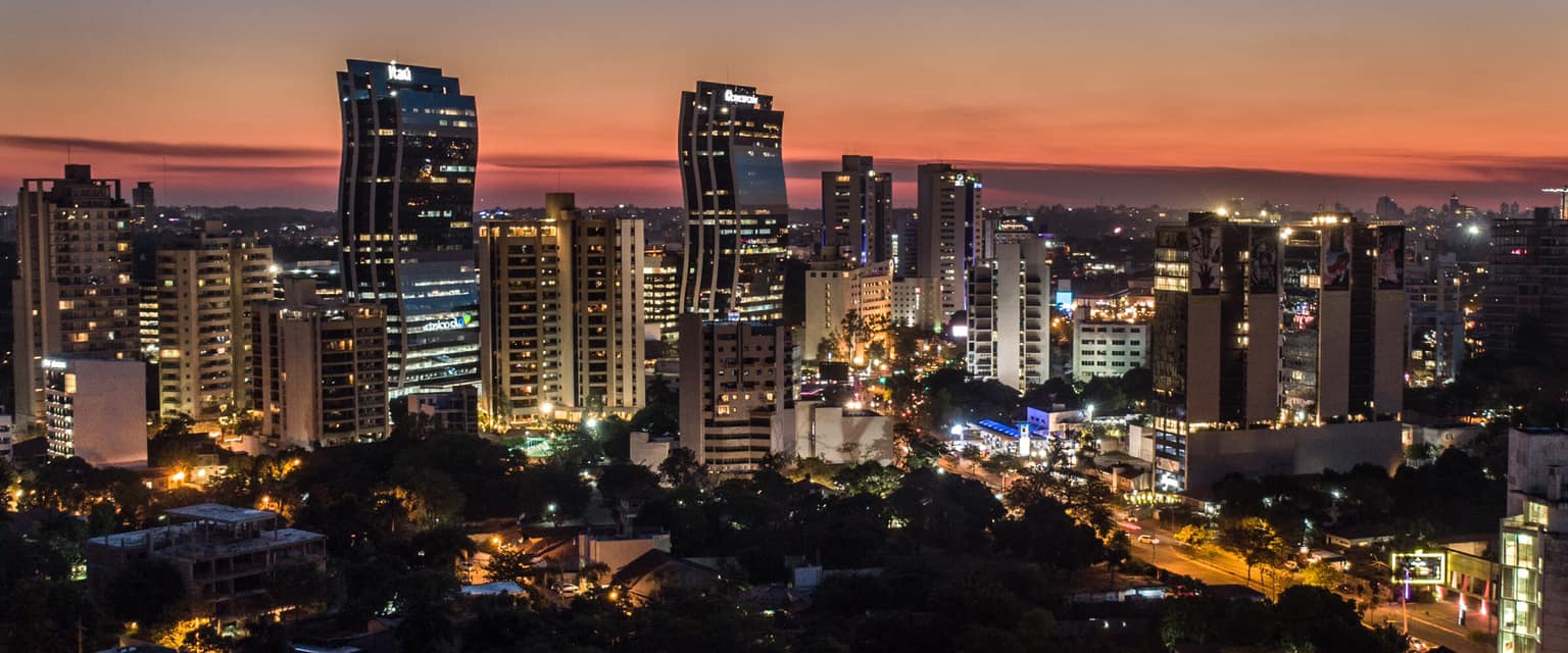Skyline corporativo de Asunción
